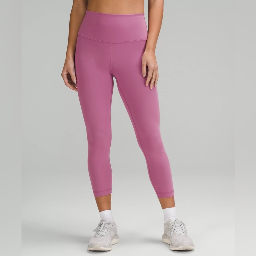 Pink Lululemon Align Leggings Size 8